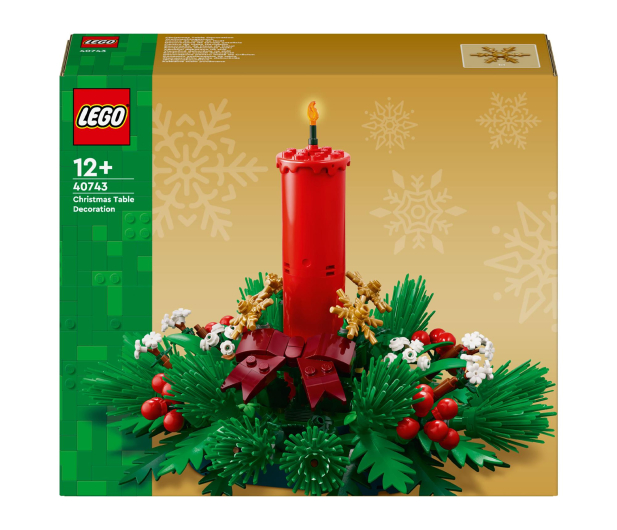 LEGO Iconic 40743 Świąteczna dekoracja stołu - 1331681 - zdjęcie